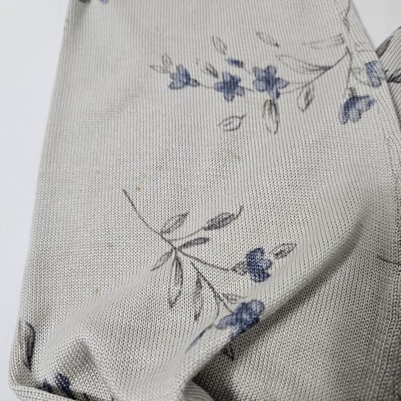 Vintage Liz Claiborne Collection  Floral Silk‎ cardigan, Size L, Feminine Demure - Picture 8 of 8